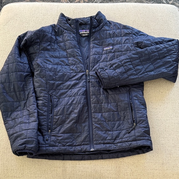 Patagonia Dark Blue Quilted Jacket